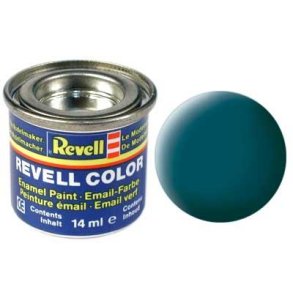(48) - Sea green mat (RAL 6028) - 14 ml - Revell