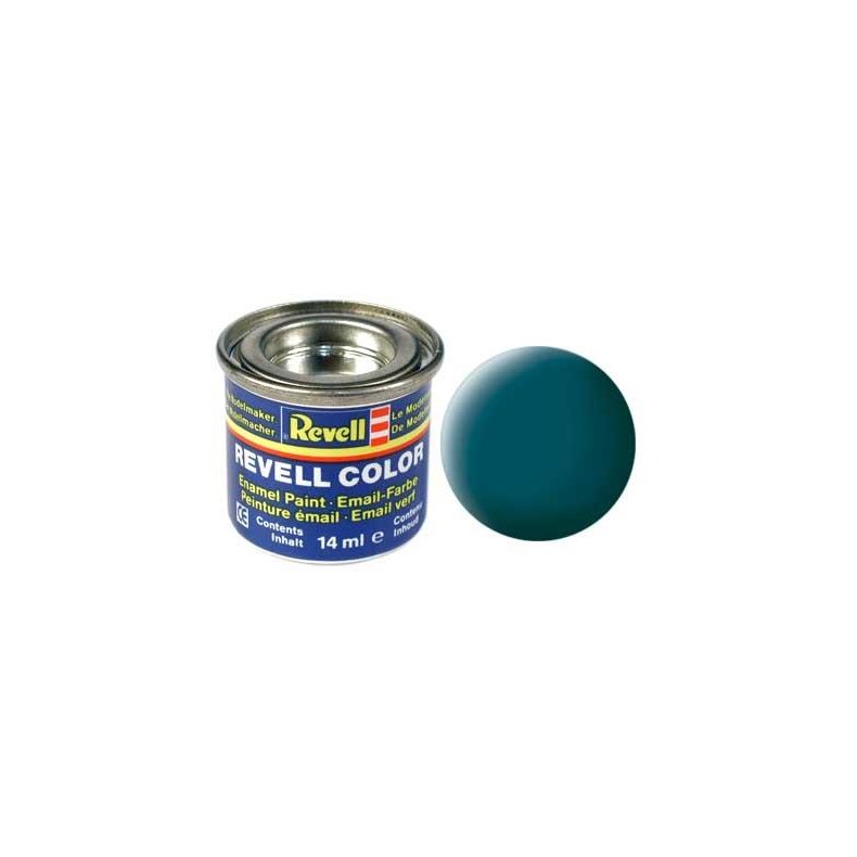 (48) - Sea green mat (RAL 6028) - 14 ml - Revell