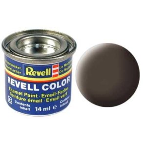 (84) - Leather brown mat (RAL 8027) - 14 ml - Revell