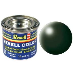 (363) - Dark green silk mat (RAL 6020) - 14 ml - Revell