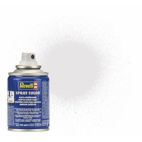 (02) - Spray Color, Clear mat (Farvels, mat) - 100 ml - Revell