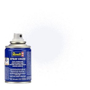 (05) - Spray Color, White mat (RAL 9001) - 100 ml - Revell