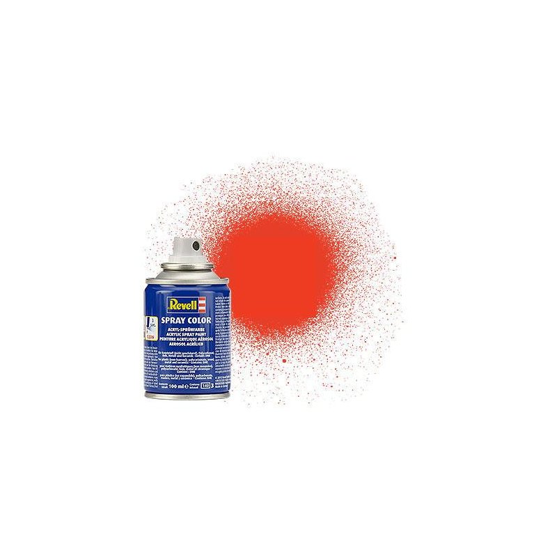 (25) - Spray Color, Luminous orange mat - 100 ml - Revell