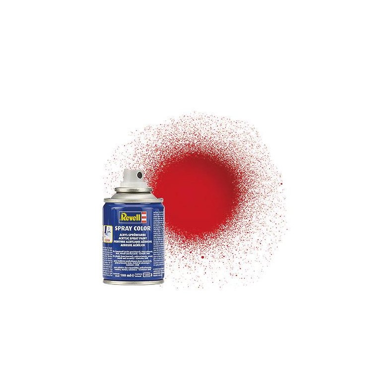 (31) - Spray Color, Fiery red gloss (RAL 3000) - 100 ml - Revell