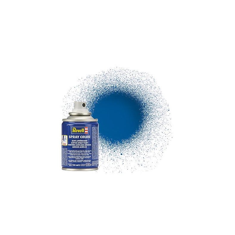 (52) - Spray Color, Blue gloss (RAL 5005) - 100 ml - Revell