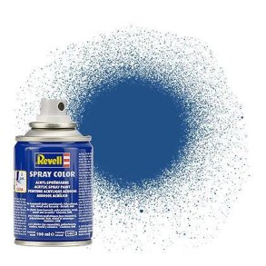 (56) - Spray Color, Blue mat (RAL 5000) - 100 ml - Revell