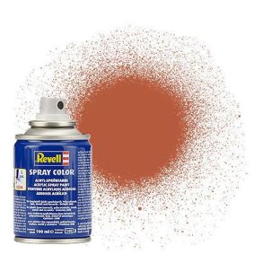 (85) - Spray Color, Brown mat (RAL 8023) - 100 ml - Revell