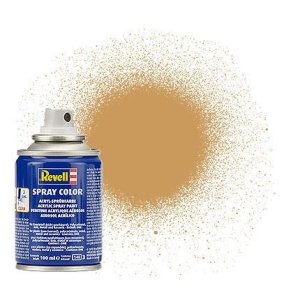 (88) - Spray Color, Ochre brown mat (RAL 1011) - 100 ml - Revell