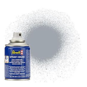 (90) - Spray Color, Silver metallic - 100 ml - Revell