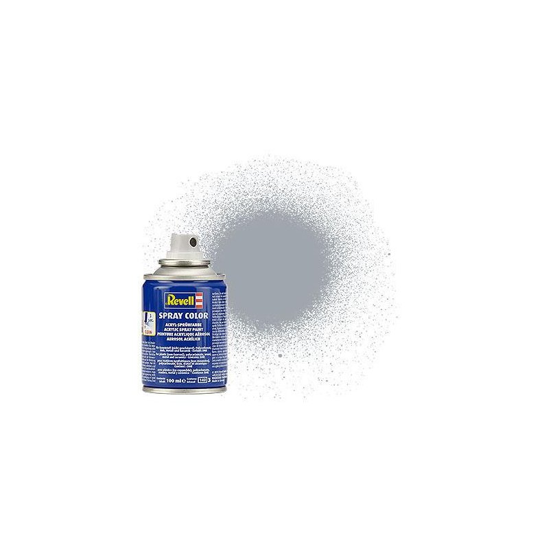 (90) - Spray Color, Silver metallic - 100 ml - Revell