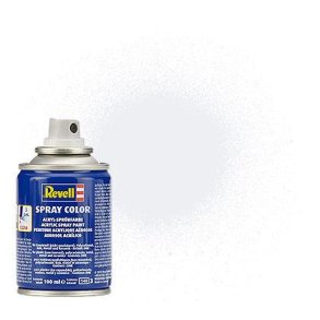 (301) - Spray Color, White silk (RAL 9010) - 100 ml - Revell