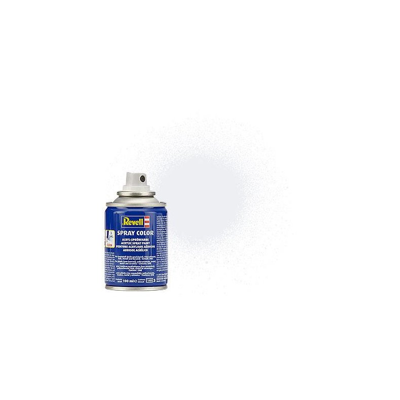 (301) - Spray Color, White silk (RAL 9010) - 100 ml - Revell