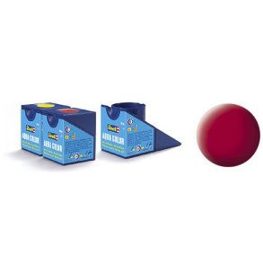 (36) - Aqua Color, Carmine red mat (RAL 3002) - 18 ml - Revell