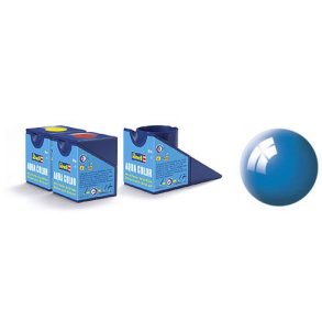 (50) - Aqua Color, Light blue gloss (RAL 5012) - 18 ml - Revell