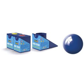 (52) - Aqua Color, Blue gloss (RAL 5005) - 18 ml - Revell