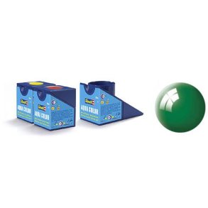 (61) - Aqua Color, Emerald green gloss (RAL 6029) - 18 ml - Revell