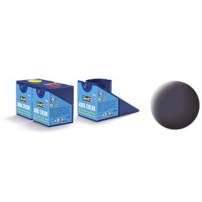 (74) - Aqua Color, Gunship grey mat - 18 ml - Revell
