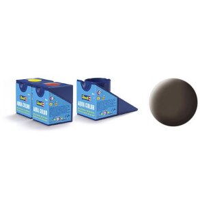 (84) - Aqua Color, Leather brown mat (RAL 8027) - 18 ml - Revell
