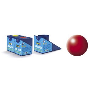(330) - Aqua Color, Fiery red silk (RAL 3000) - 18 ml - Revell