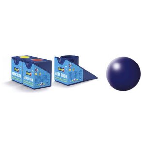 (350) - Aqua Color, Lufthansa blue silk (RAL 5013) - 18 ml - Revell