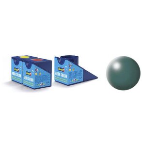 (364) - Aqua Color, Leaf green silk (RAL 6001) - 18 ml - Revell