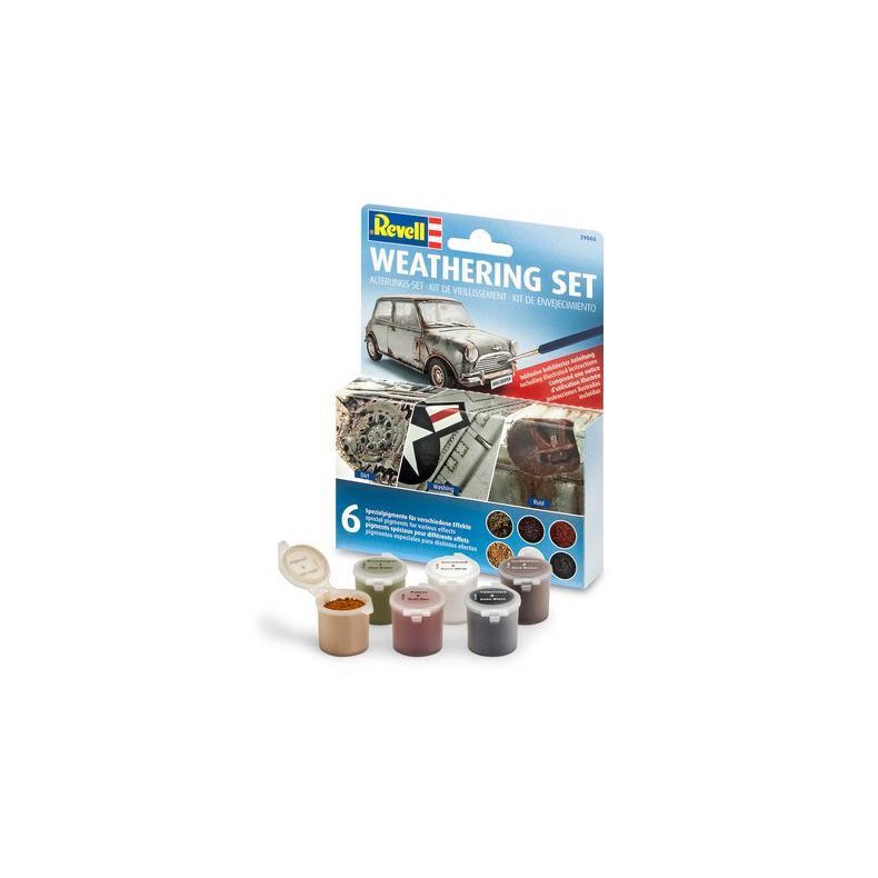 Weathering Set (6 Pigments) - 6x 4-5g - Revell