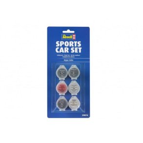 Aqua Color, Sports Car Paint Set - 6x 5 ml - Revell