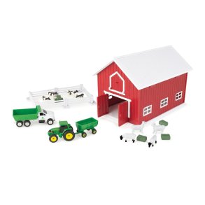 John Deere 24pcs Farm Play Set - 1:64 - Britains