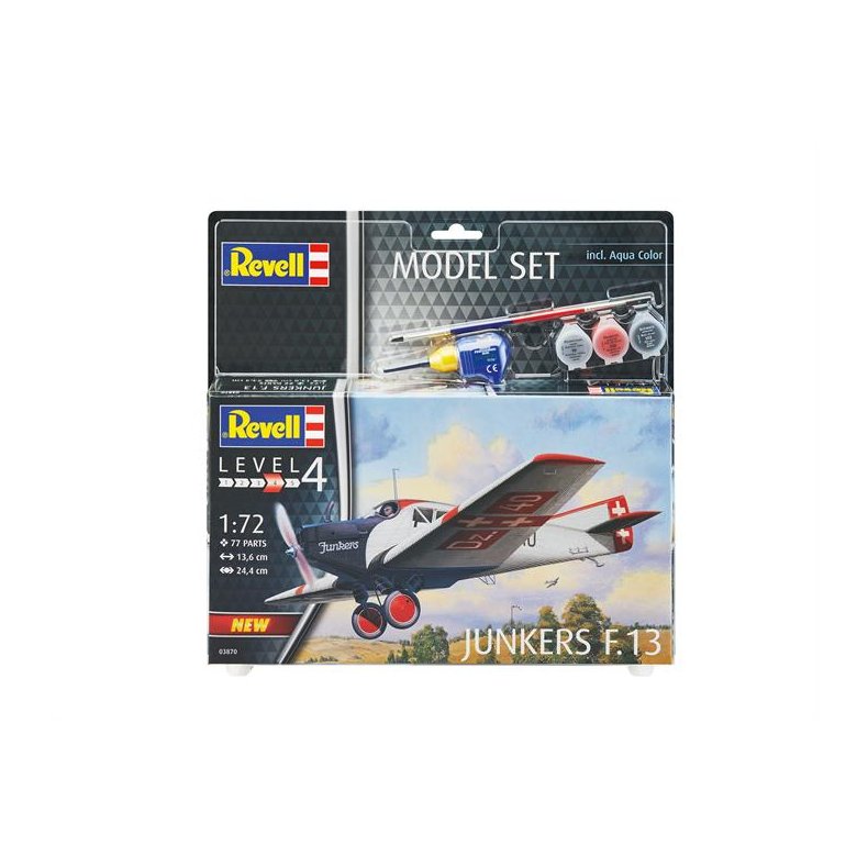 Junkers F.13 - 1:72 - Model-Set - Revell