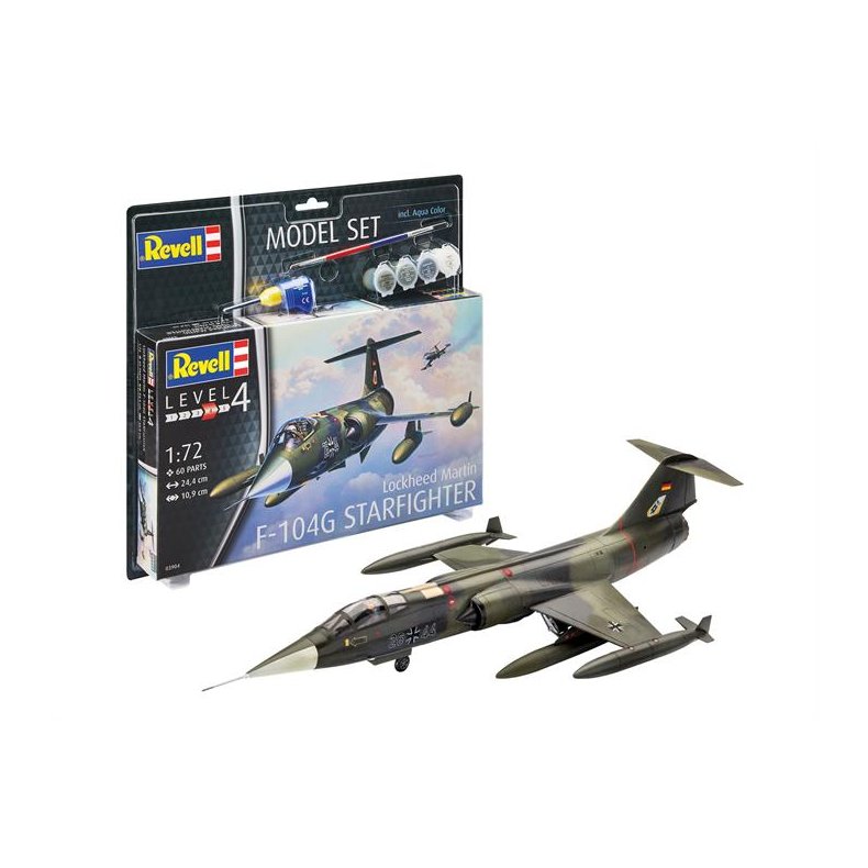 Lockheed Martin F-104G Starfighter - 1:72 - Model-set - Revell