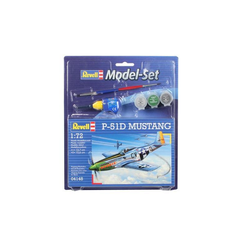 P-51D Mustang - 1:72 - Model-set - Revell