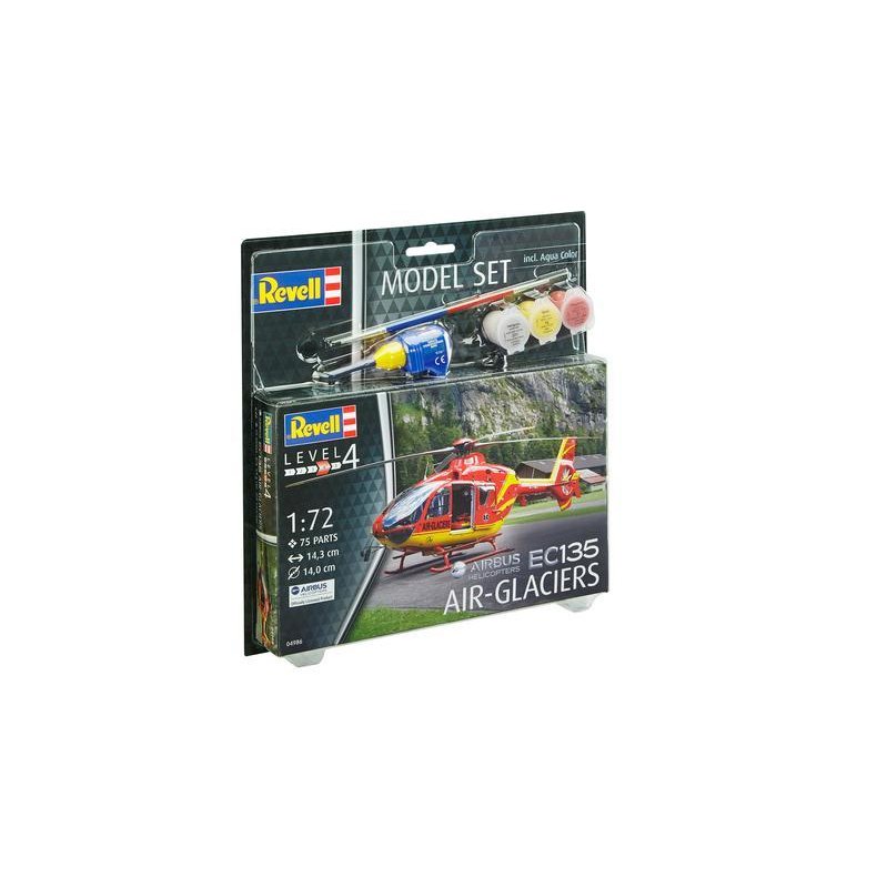 Airbus Helicopters EC135 AIR-GLACIERS - 1:72 - Model-set - Revell (Udsolgt fra fabrik)