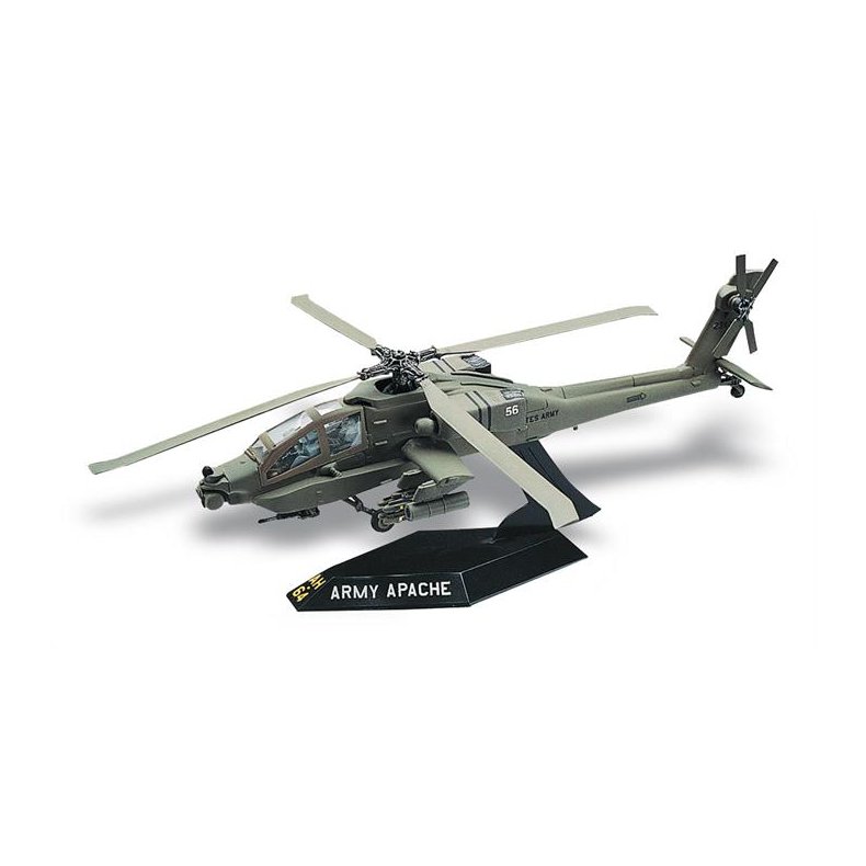 AH-64 Apache Helicopter - 1:72 - "SnapTite" - Revell (US varenummer: 85-1185)