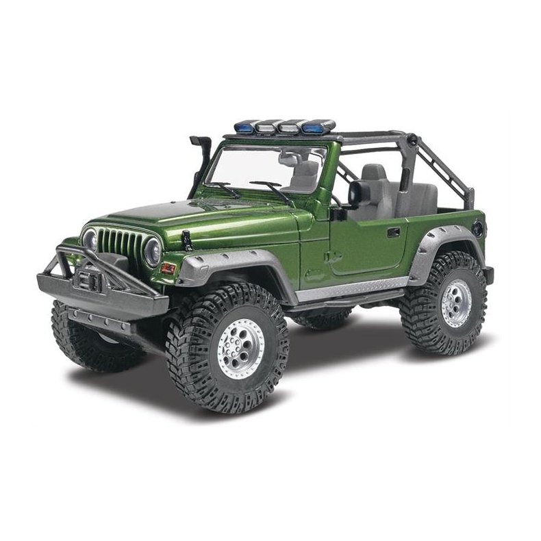 Jeep Wrangler Rubicon - 1:25 - Revell-Monogram (US varenummer: 85-4053)