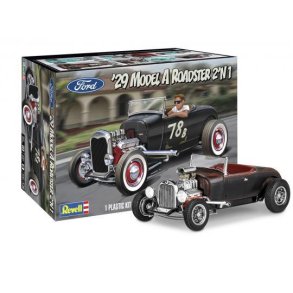 1929 Model A Roadster (2 'n 1) - 1:25 - Revell-Monogram (US varenummer: 85-4463)