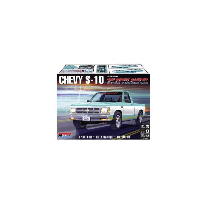 Chevy S-10 Custom Pickup - 1:25 - Revell-Monogram (US varenummer: 85-4445)