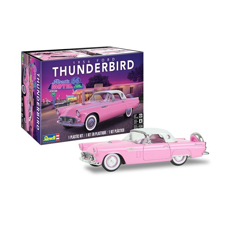 1956 Ford Thunderbird - 1:24 - Revell-Monogram (US varenummer: 85-4518)