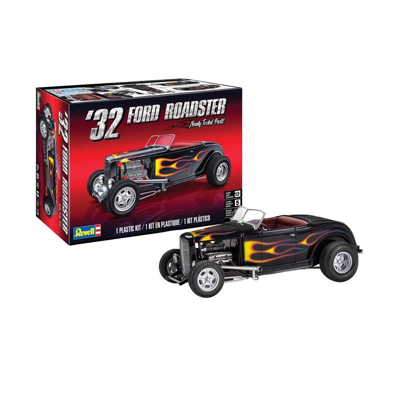 1932 Ford Rat Roadster - 1:25 - Revell-Monogram (US varenummer: 85-4524)
