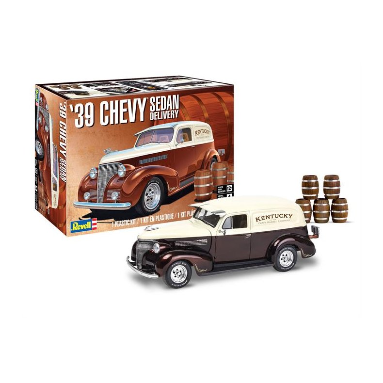 1939 Chevy Sedan Delivery - 1:25 - Revell-Monogram (US varenummer: 85-4529)