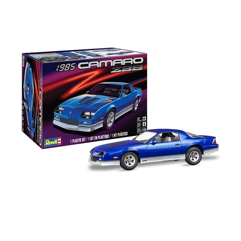 1985 Chevy Camaro Z28 - 1:25 - Revell-Monogram (US varenummer: 85-4540)