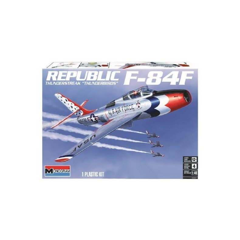 Republic F 84F Thunderstreak - 1:48 - Revell-Monogram (US varenummer: 85-5996)