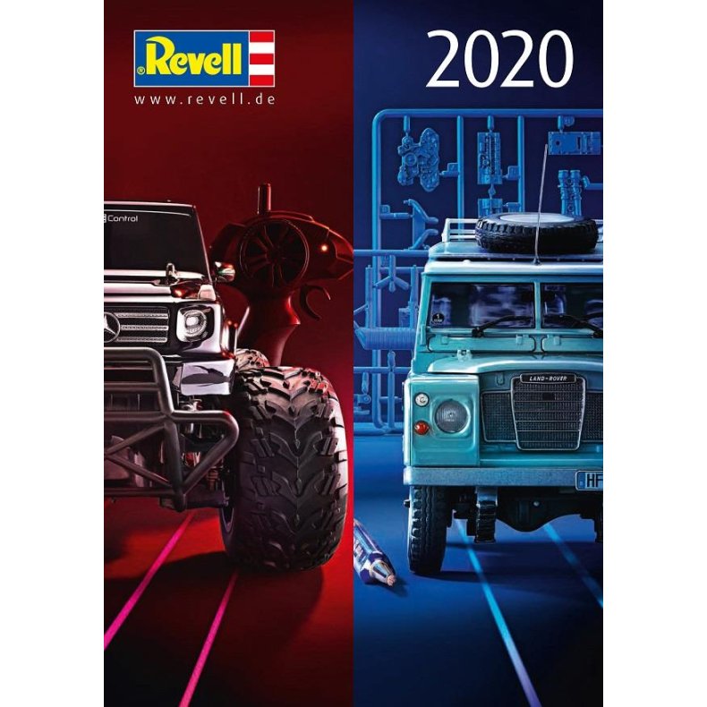 Revell katalog 2020 (engelsk/tysk)