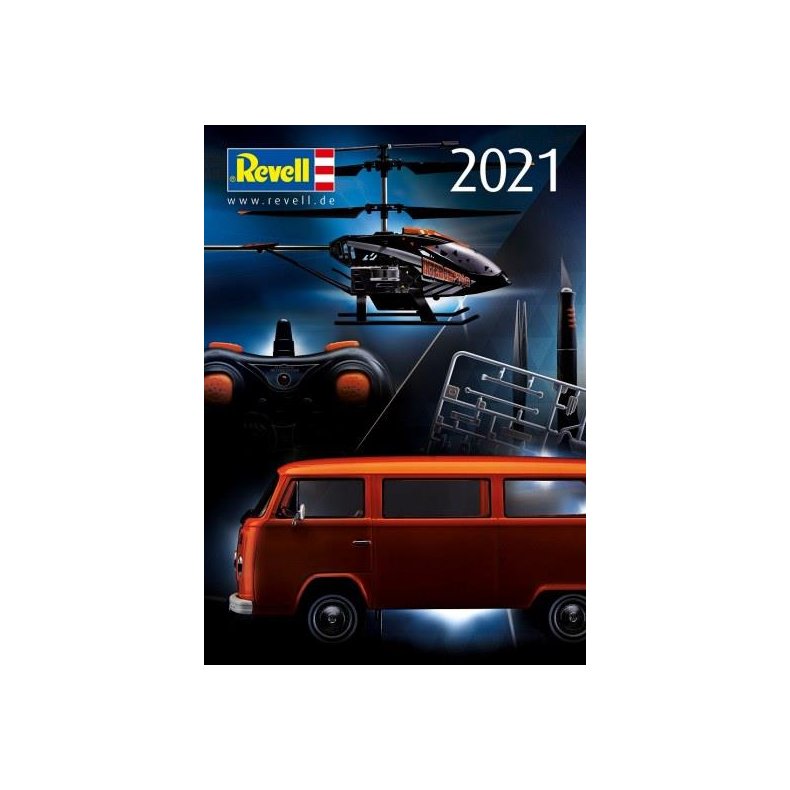 Revell katalog 2021 (engelsk/tysk)
