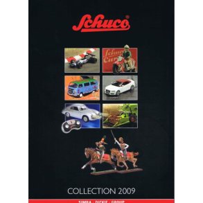 Schuco katalog Classic, Edition 1:10, Piccolo, 1:43, 1:18 og Distler Figuren - 2009 (engelsk)