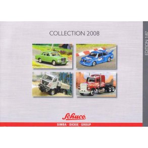 Schuco katalog Edition 1:87 - 2008 (engelsk)