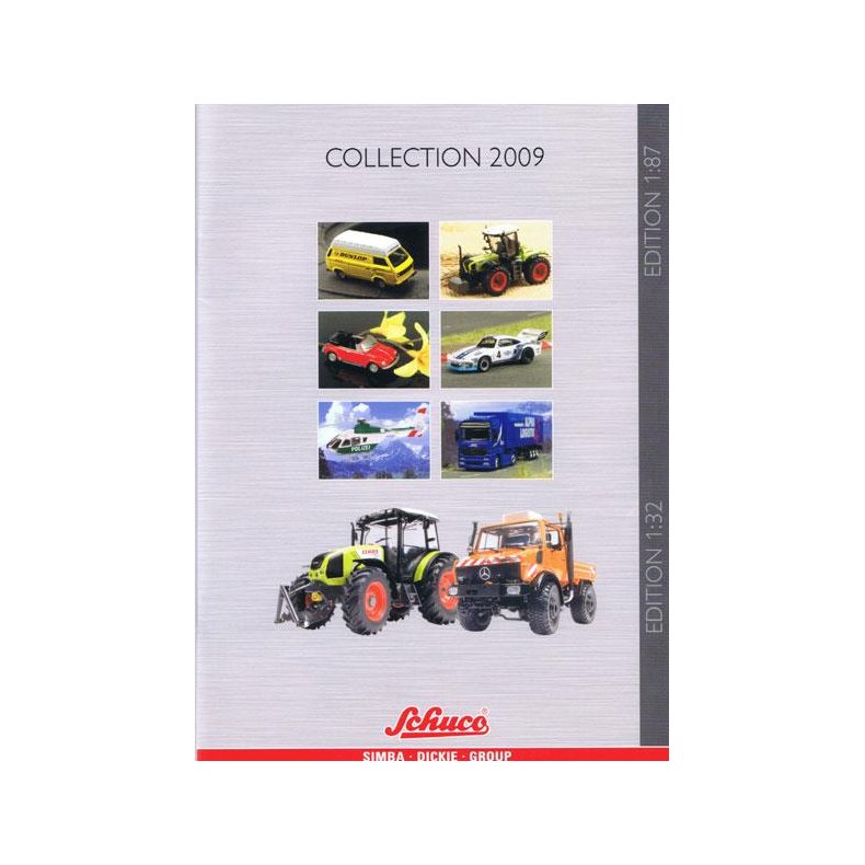 Schuco katalog Edition 1:87/1:32 - 2009 (engelsk)