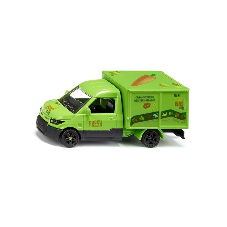 Fdevare leveringsbil / Streetscooter Organic Fresh Delivery Service - 1:50 - Siku (SIKU SUPER)