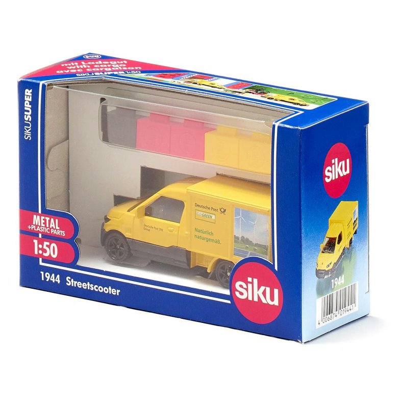 Streetscooter Postbil (Deutsche Post) - 1:50 - Siku (SIKU SUPER)