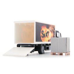 MAN lastbil "Sixt" med godslift - 1:50 - Siku (SIKU SUPER)