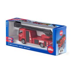 MAN brandbil m/stige - 1:50 - Siku (SIKU SUPER)